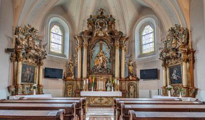 Kaplnka v Kostole sv. Alžbety vo Zvolene